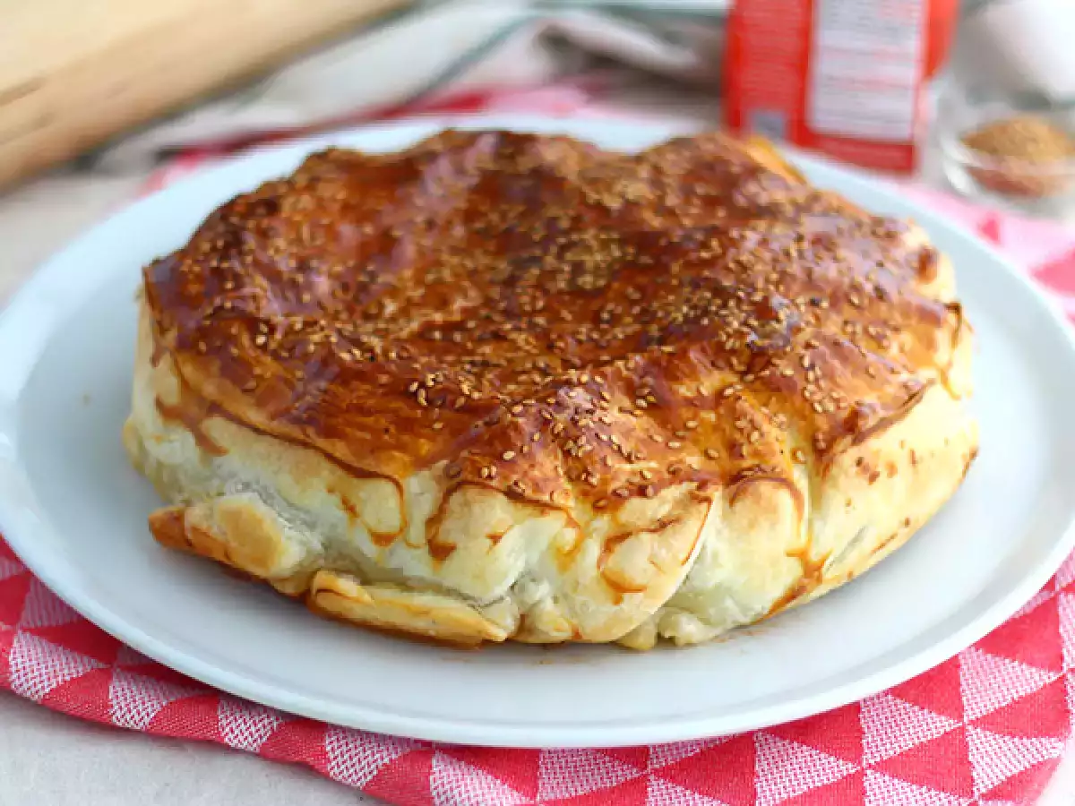 Hamburger turtası, paylaşmak için bir çizburger! - fotoğraf 3