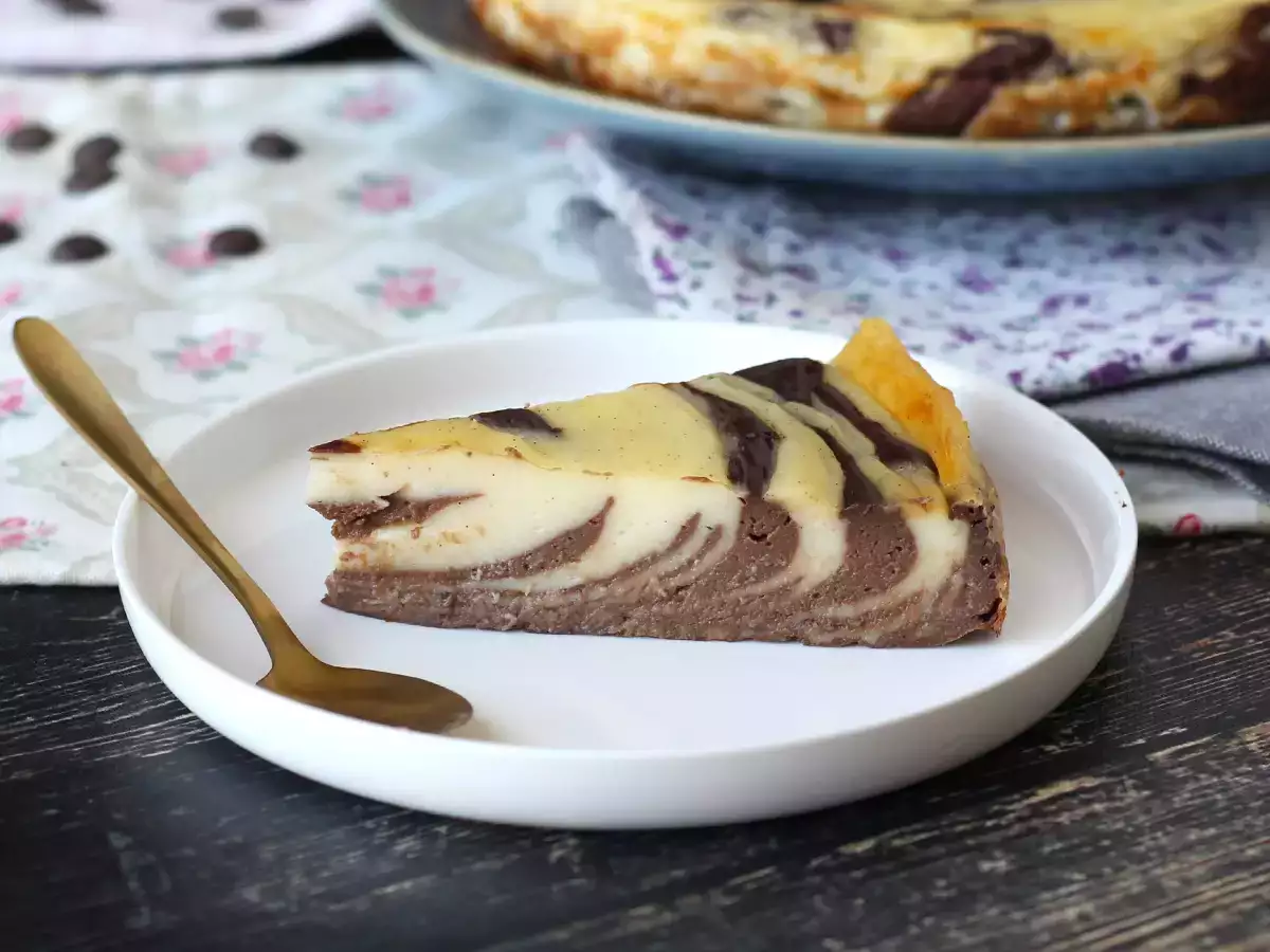 Hamur işi olmayan ebruli börek, garantili bir vay etkisi için yapımı süper kolay