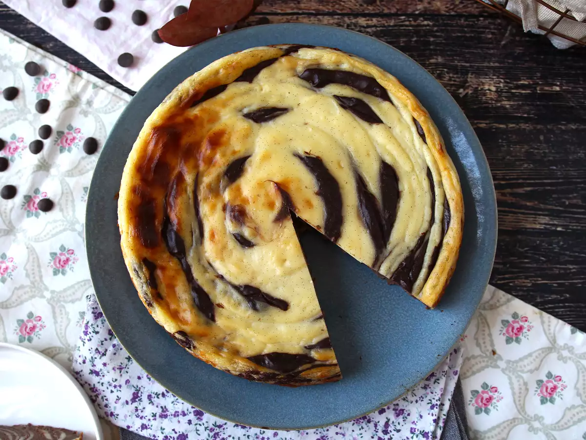 Hamur işi olmayan ebruli börek, garantili bir vay etkisi için yapımı süper kolay - fotoğraf 6