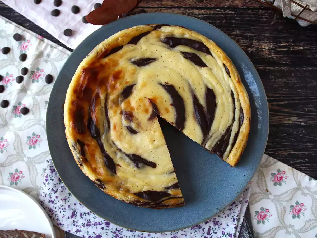 Hamursuz ebruli flan: Yapımı çok kolay, etkisi garanti - fotoğraf 6