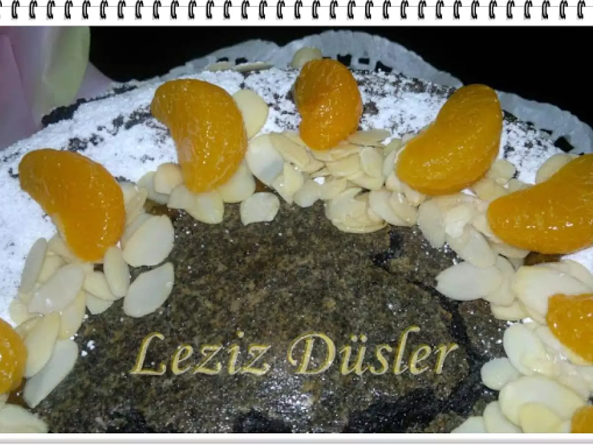 Haşhaşlı mandalinalı cheesecake - fotoğraf 3