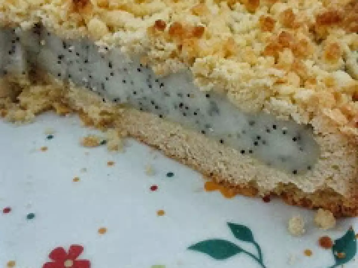 Haşhaşlı pudingli pasta - fotoğraf 2