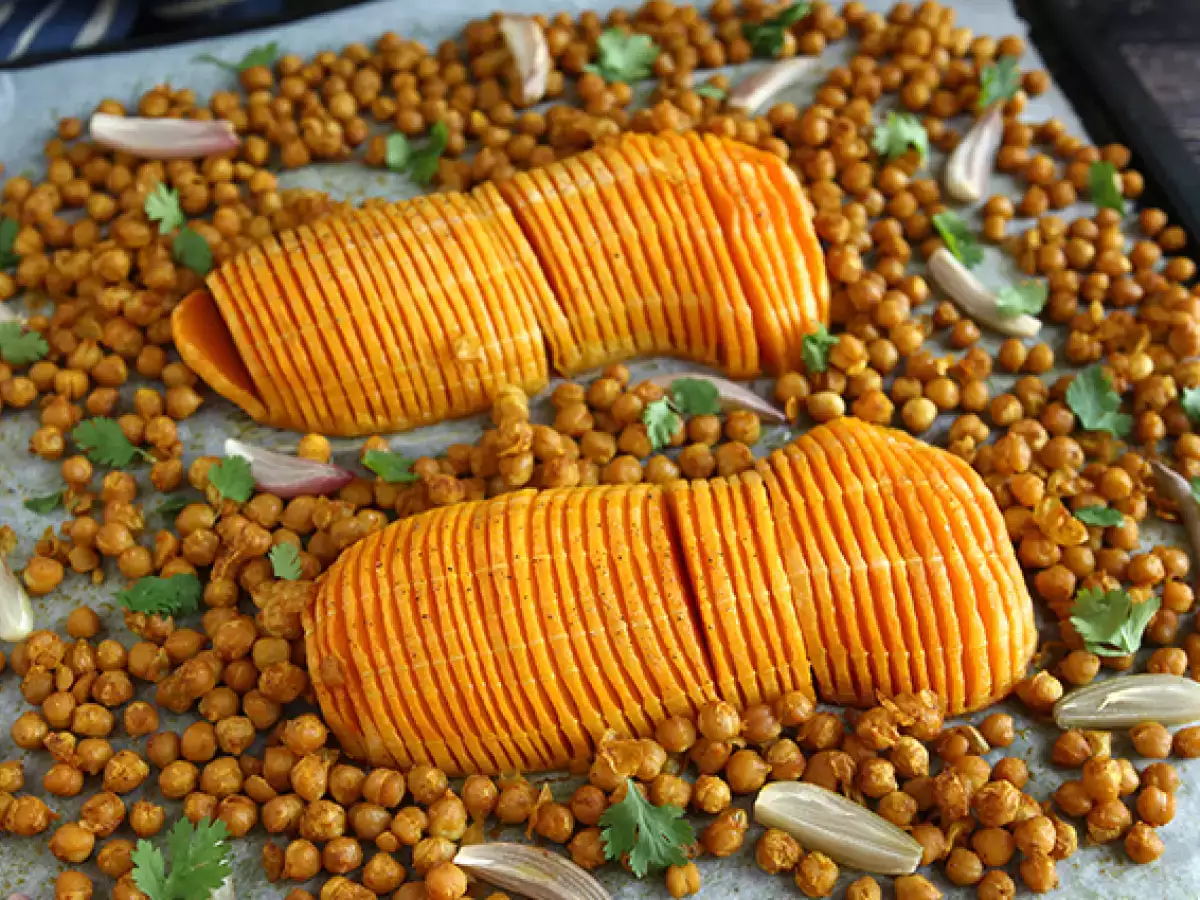 Hasselback usulü butternut kabağı: yeni favori garnitürünüz!