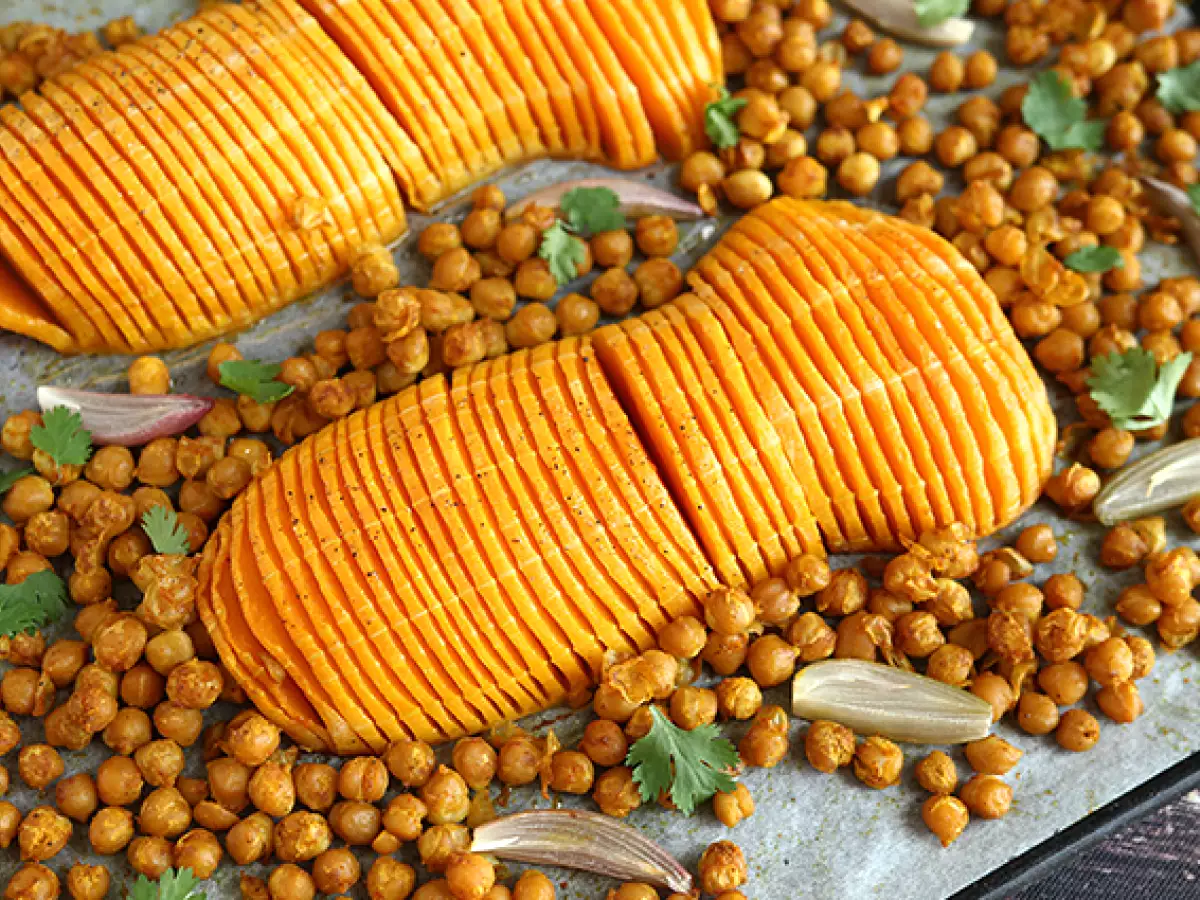 Hasselback usulü butternut kabağı: yeni favori garnitürünüz! - fotoğraf 4