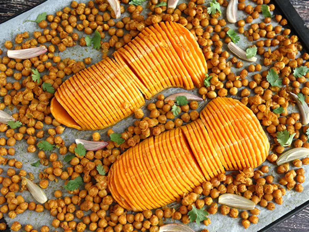 Hasselback usulü butternut kabağı: yeni favori garnitürünüz! - fotoğraf 5