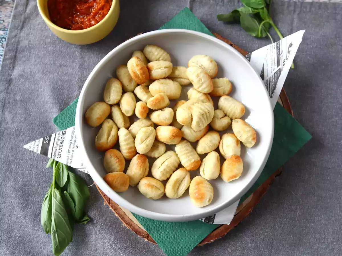 Hava fritözü ile çıtır çıtır, yumuşacık gnocchi, sadece 10 dakikada hazır! - fotoğraf 3