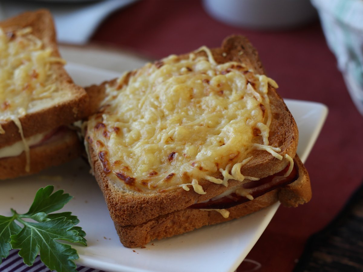 Hava Fritözü ile Croque monsieur - fotoğraf 2