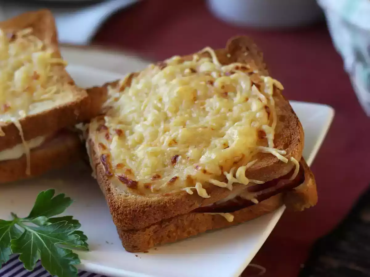 Hava Fritözü ile Croque monsieur - fotoğraf 2