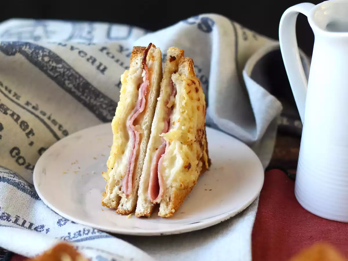 Hava Fritözü ile Croque monsieur - fotoğraf 3