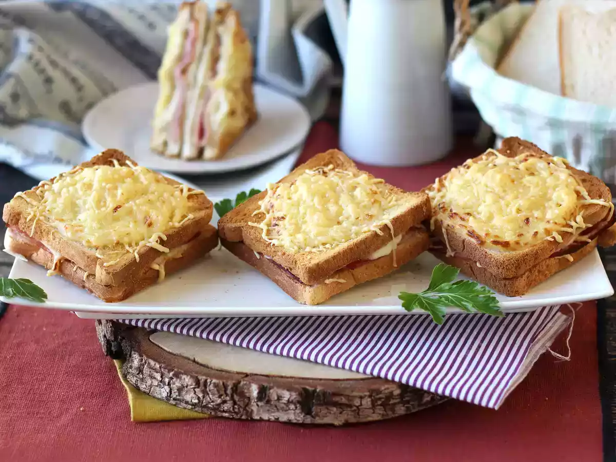 Hava Fritözü ile Croque monsieur - fotoğraf 4