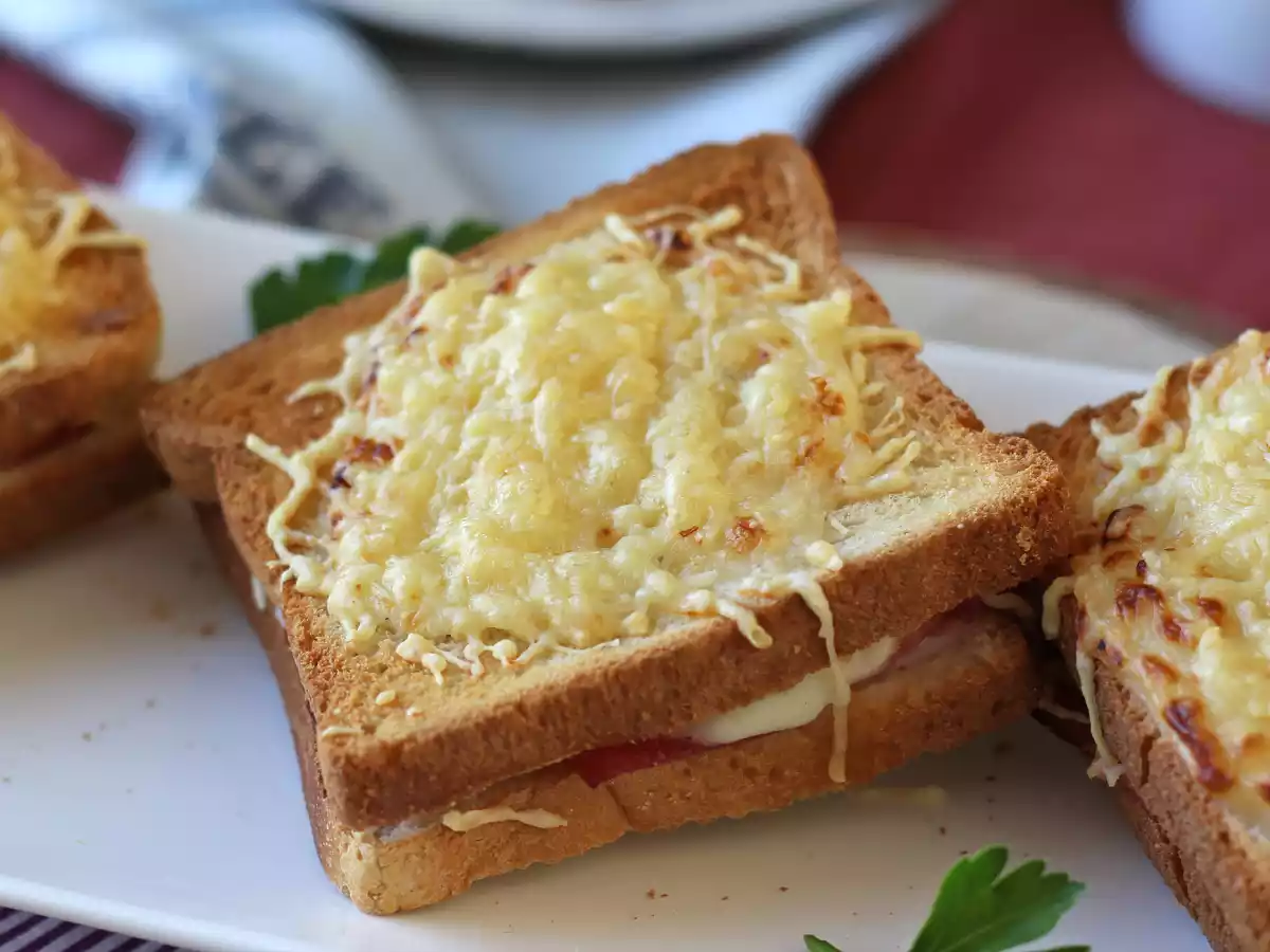 Hava Fritözü ile Croque monsieur - fotoğraf 5
