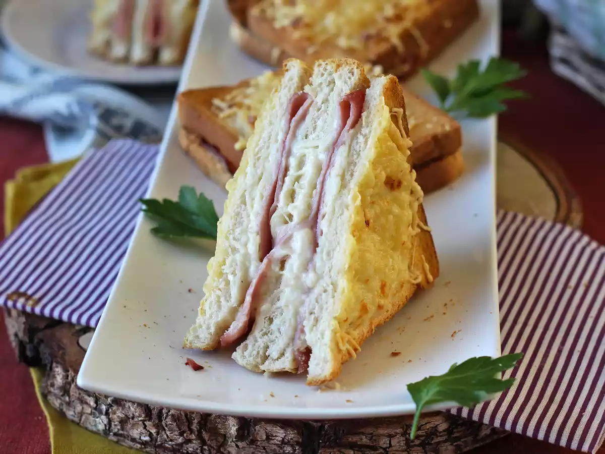 Hava Fritözü ile Croque monsieur - fotoğraf 6