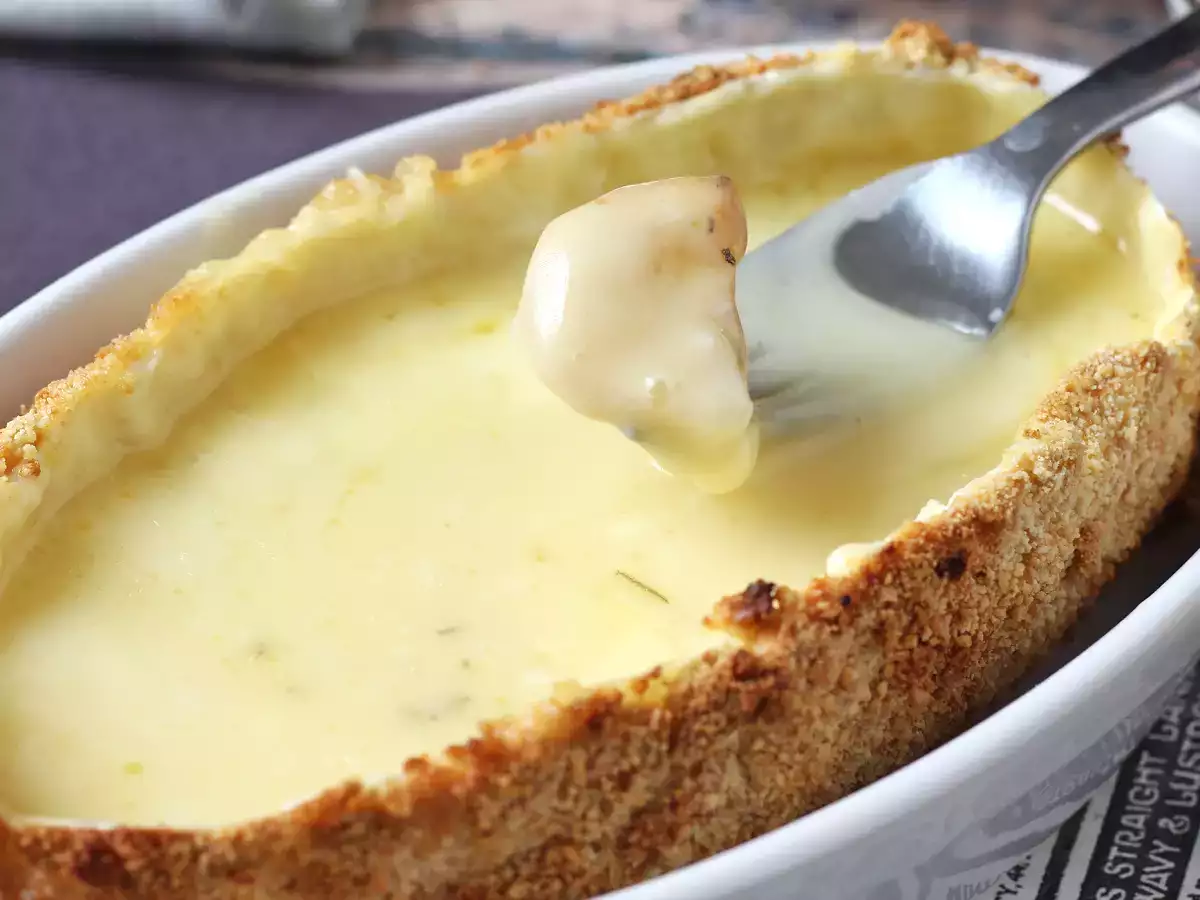 Hava fritözü patatesli ekmekli tanrı kaprisi - fotoğraf 2
