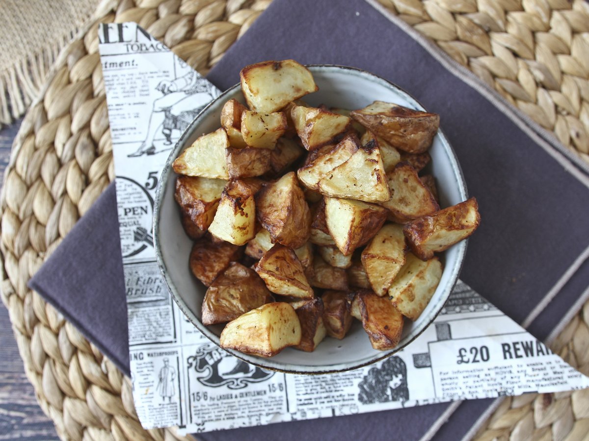 Hava fritözünde ceket patates - fotoğraf 4