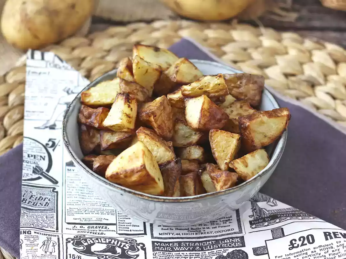 Hava fritözünde ceket patates - fotoğraf 5