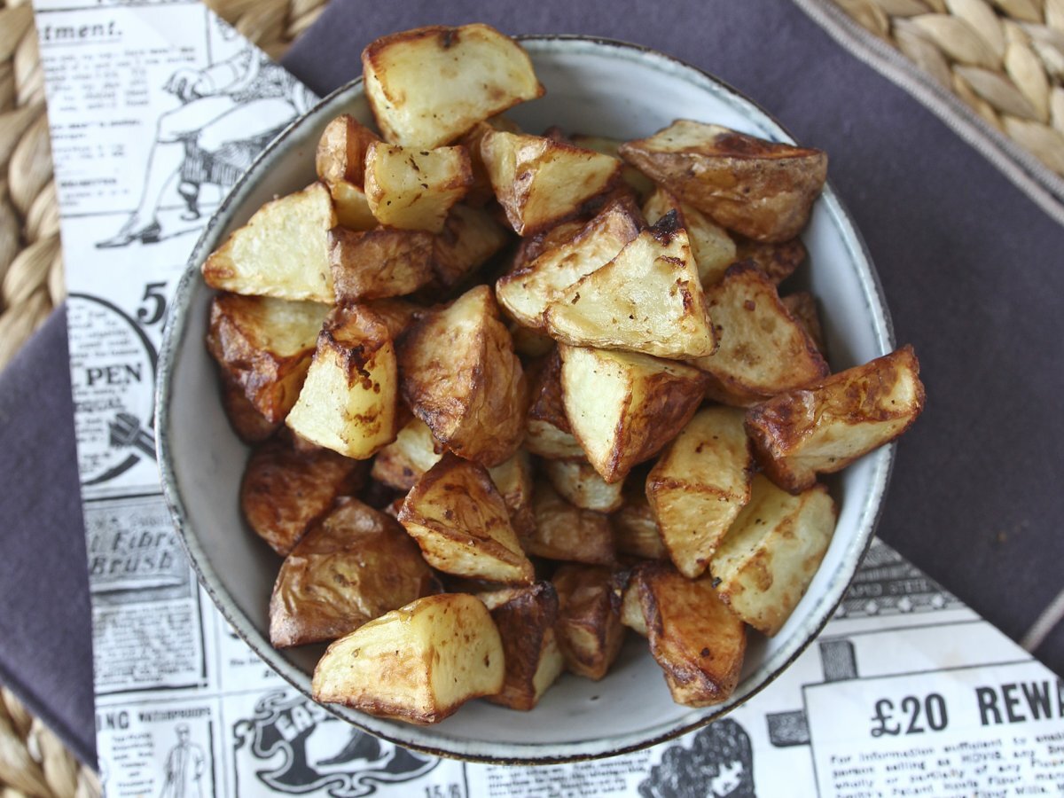 Hava fritözünde ceket patates - fotoğraf 6