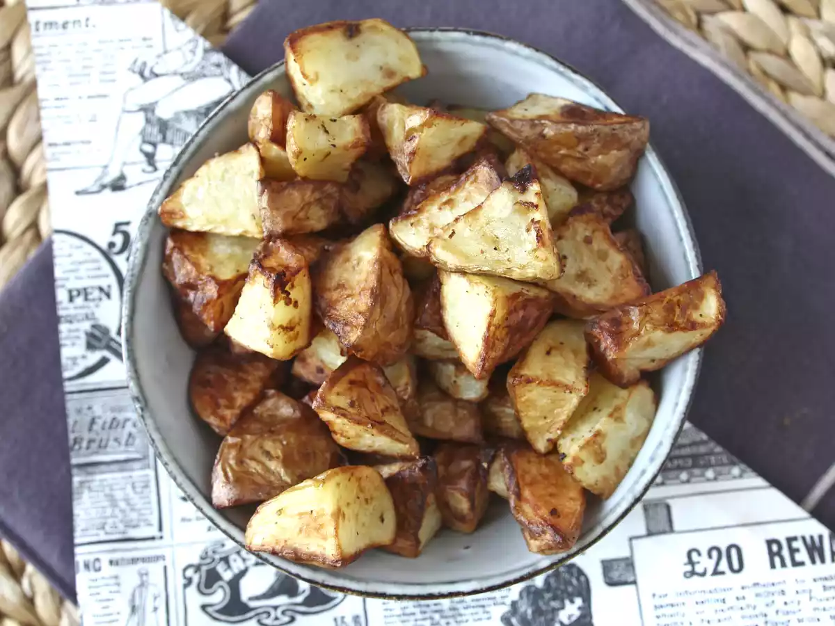 Hava fritözünde ceket patates - fotoğraf 6
