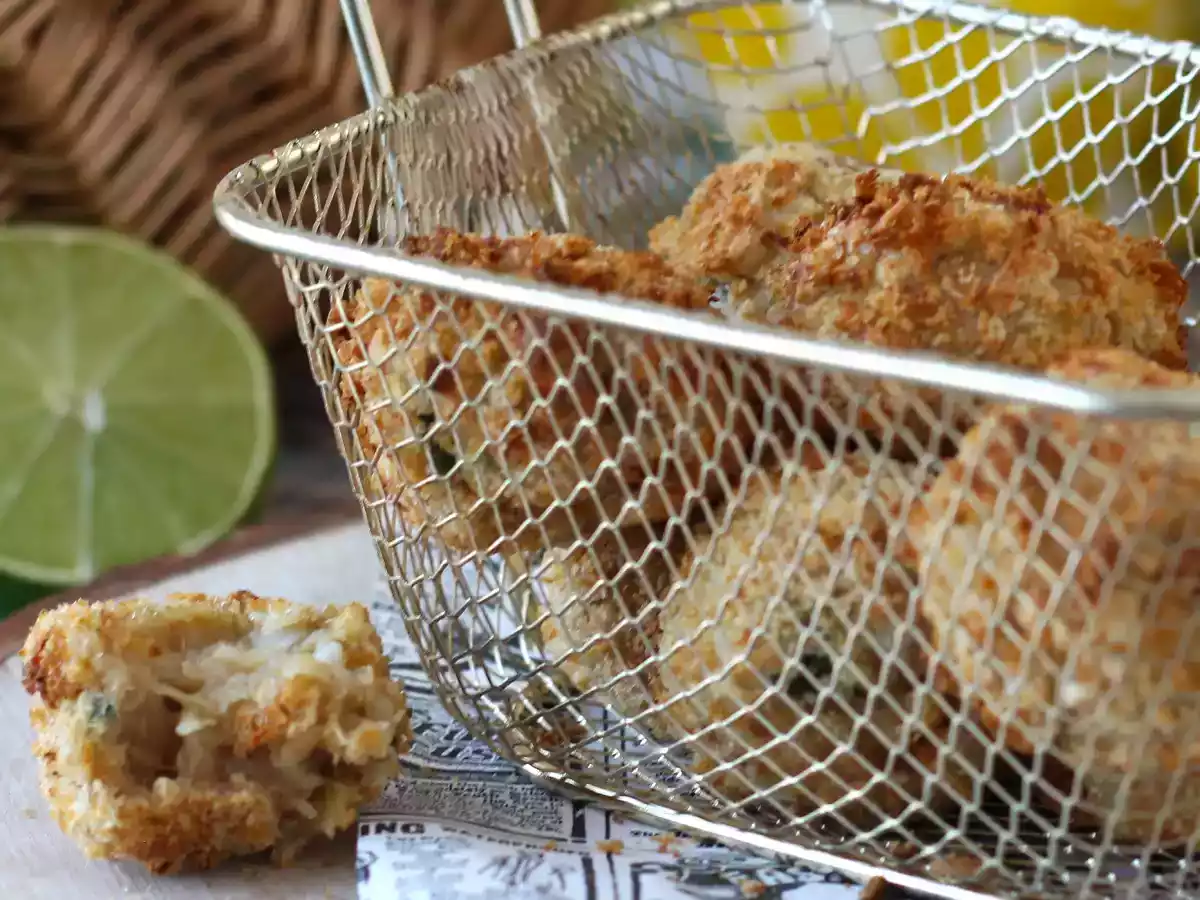 Hava Fritözünde çıtır ton balıklı kekler: karşı konulmaz bir aperatif! - fotoğraf 3