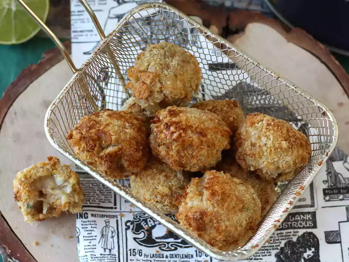 Hava Fritözünde çıtır ton balıklı kekler: karşı konulmaz bir aperatif! - fotoğraf 4