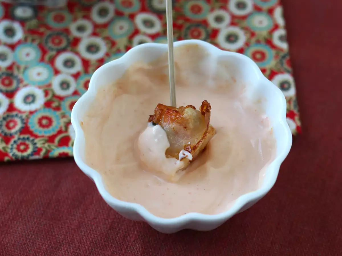 Hava fritözünde hazırlanan nem tarzı karidesli atıştırmalıklar - fotoğraf 2
