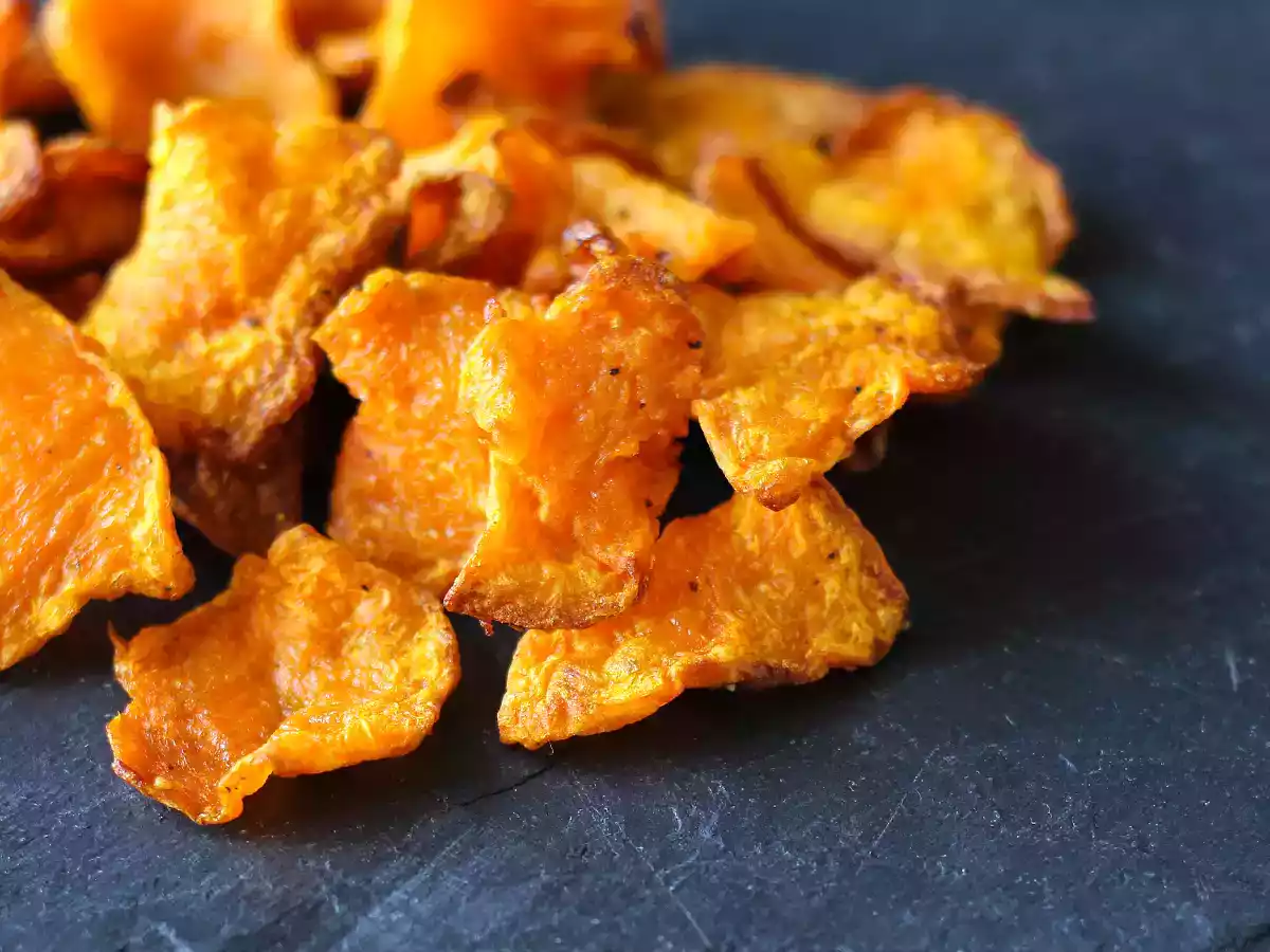 Hava fritözünde kabak cipsi: hafif ve lezzetli - fotoğraf 4