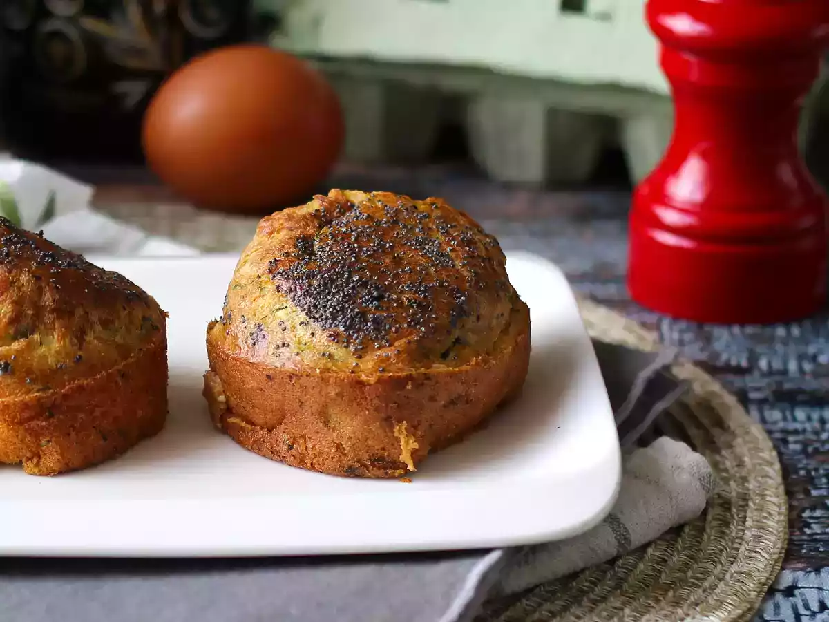 Hava fritözünde kabak muffinleri: hafif ve kabarık tarif - fotoğraf 4