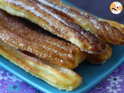 Hava Fritözünde Pişirilmiş Churros - fotoğraf 7