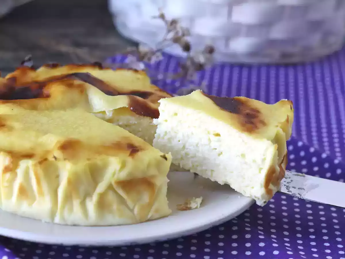 Hava fritözünde sağlıklı cheesecake - fotoğraf 2