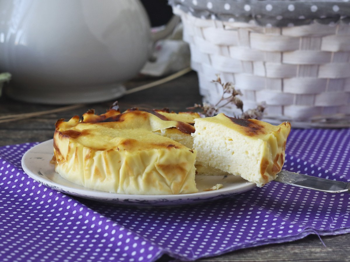 Hava fritözünde sağlıklı cheesecake - fotoğraf 3