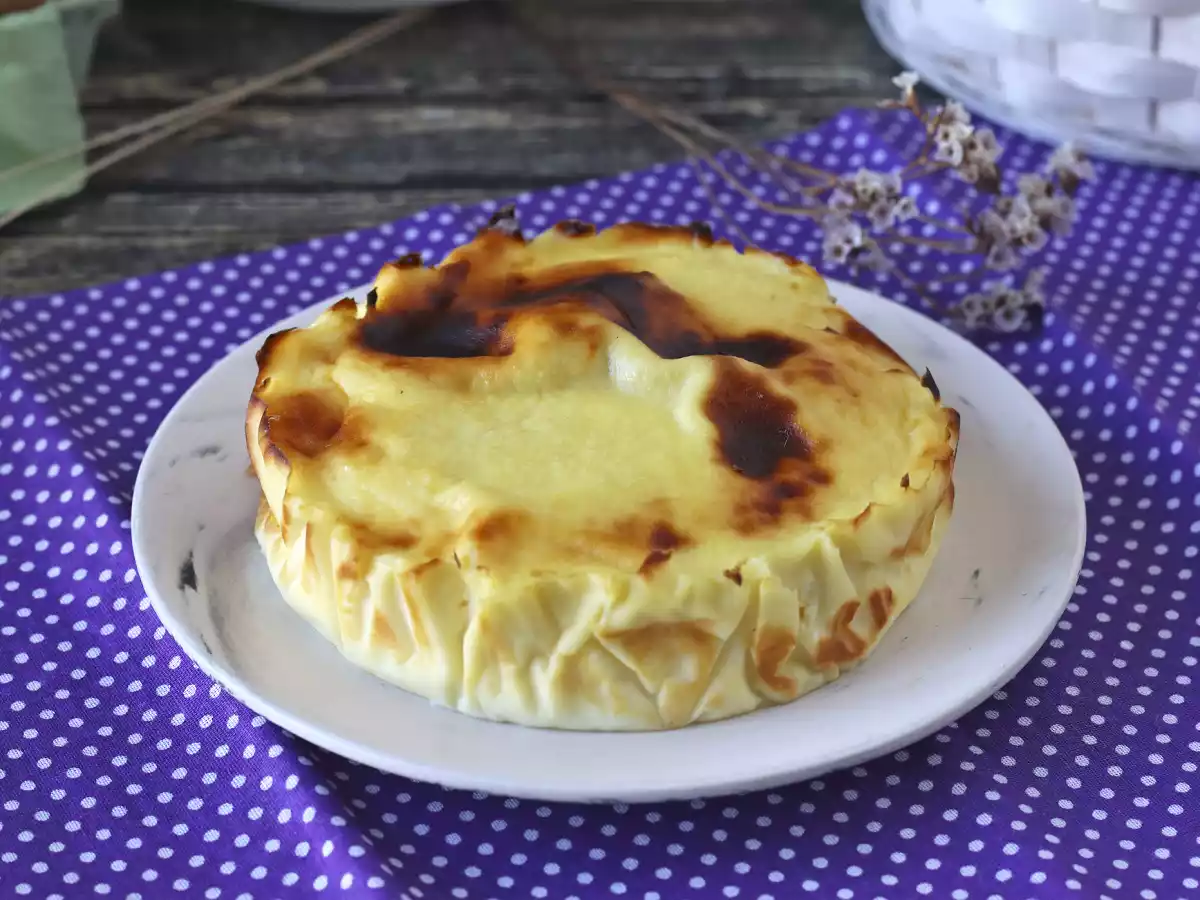 Hava fritözünde sağlıklı cheesecake - fotoğraf 4