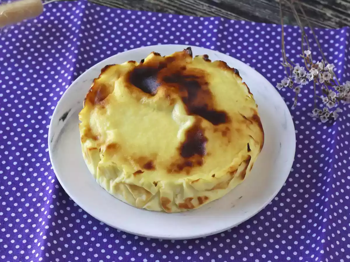 Hava fritözünde sağlıklı cheesecake - fotoğraf 5
