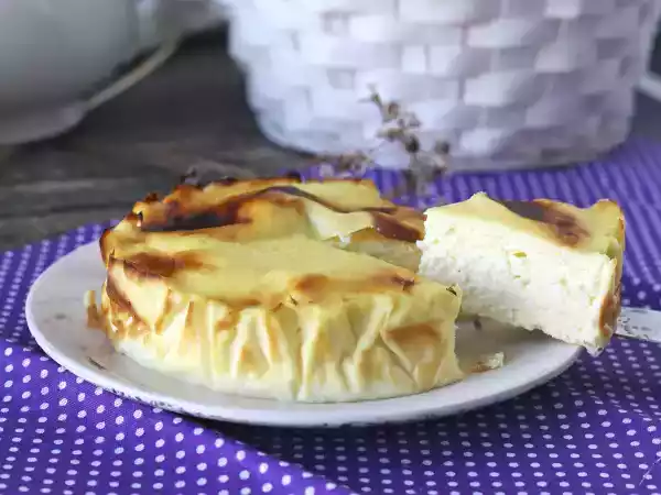 Tarif Hava fritözünde sağlıklı cheesecake