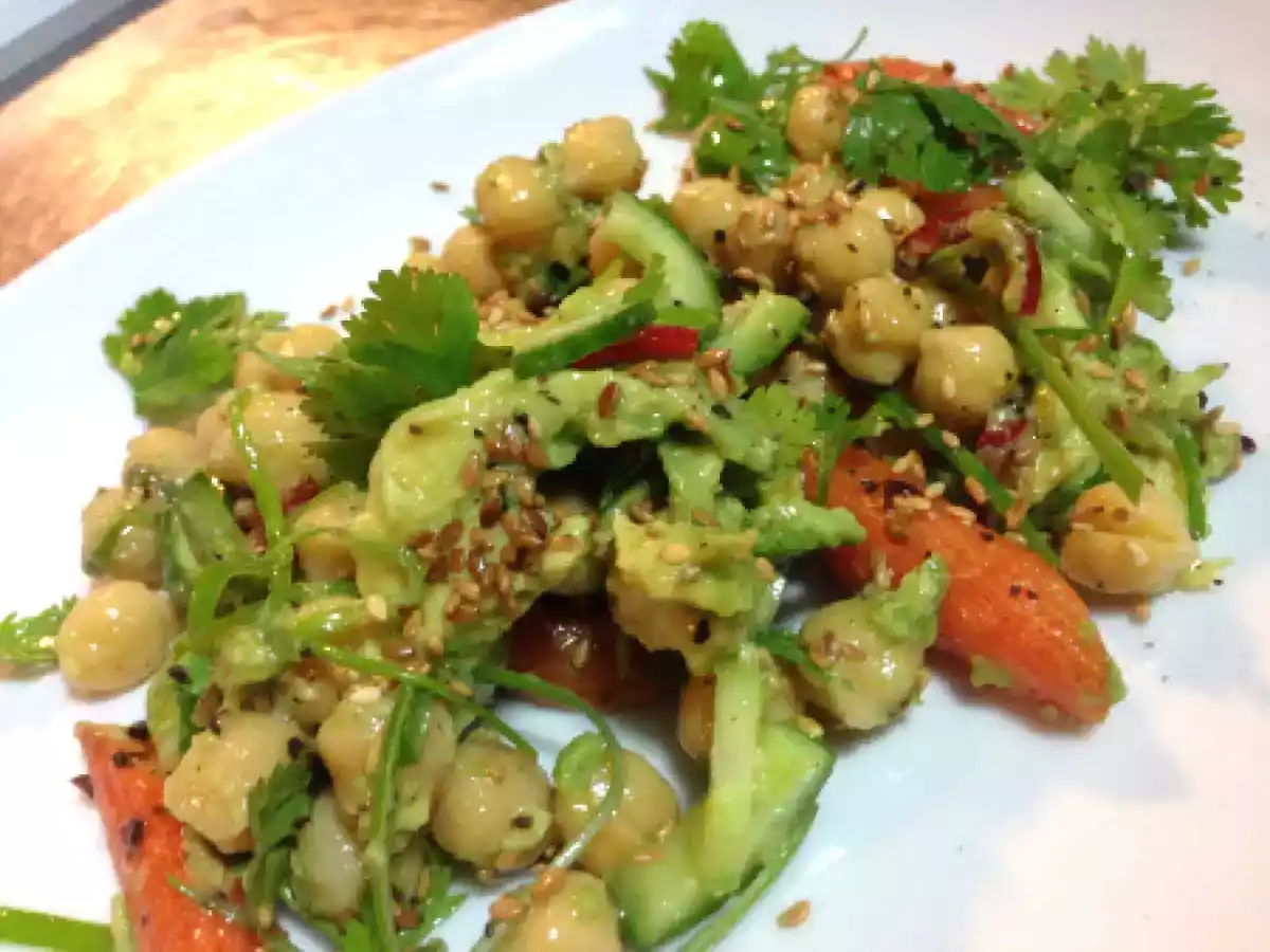 Havuç+avokado+nohut