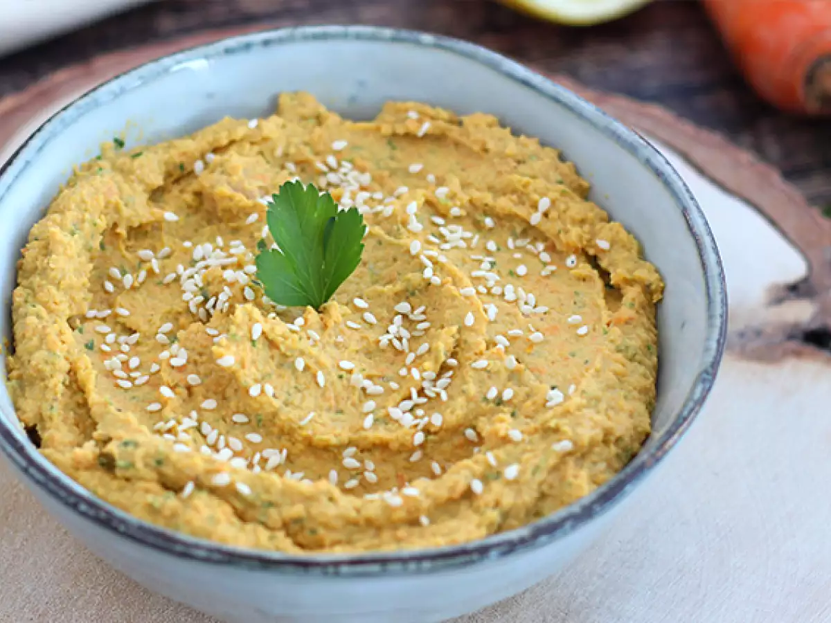 Havuçlu humus - fotoğraf 3