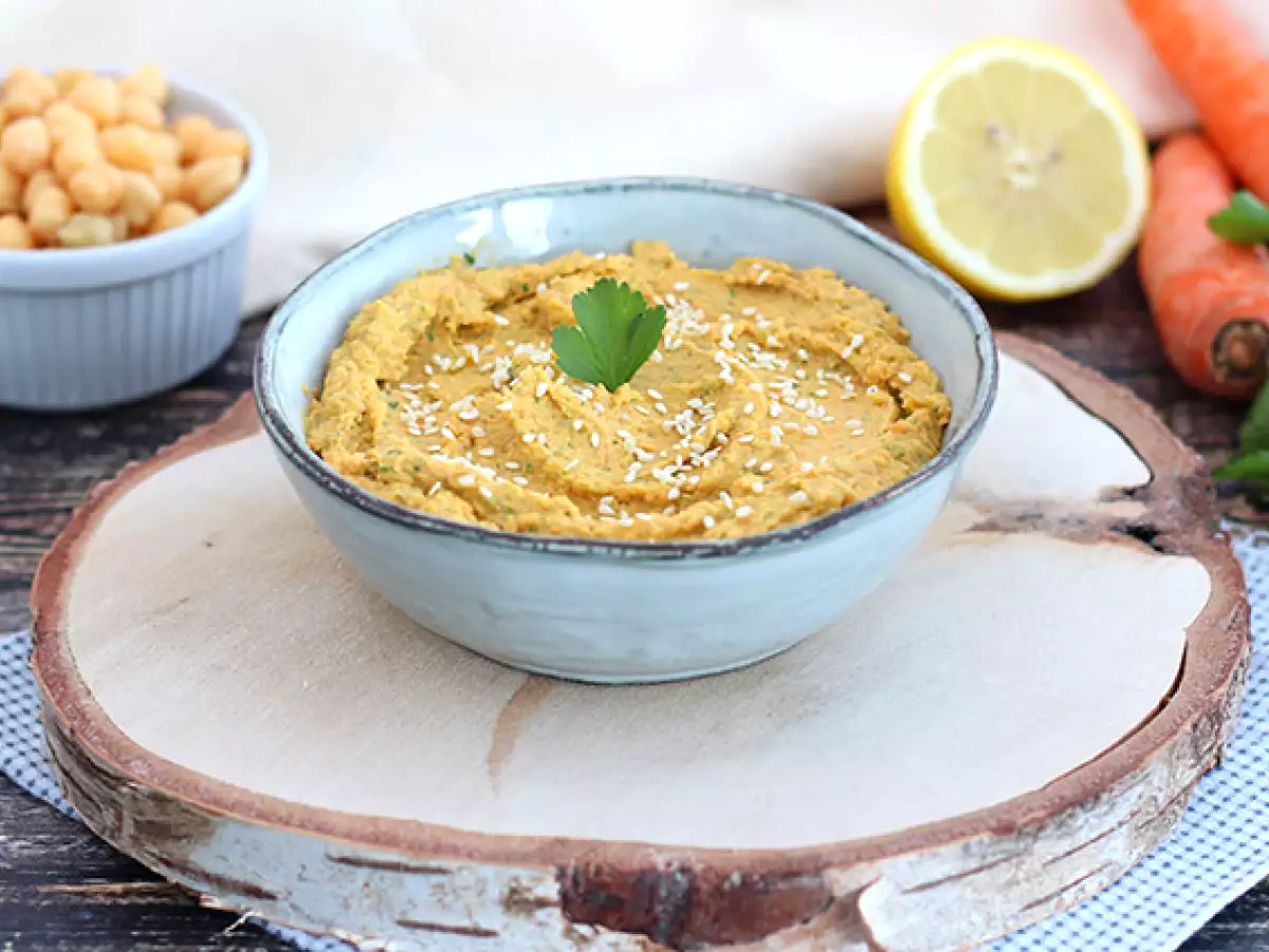 Havuçlu humus - fotoğraf 4