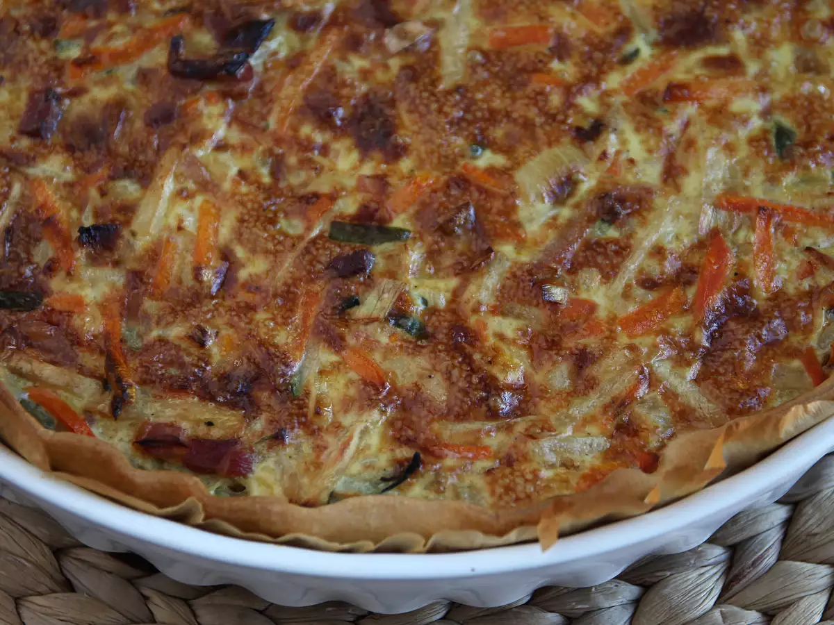 Herkesin Sevdiği Sebzeli ve Bacon’lı Kiş! - fotoğraf 3