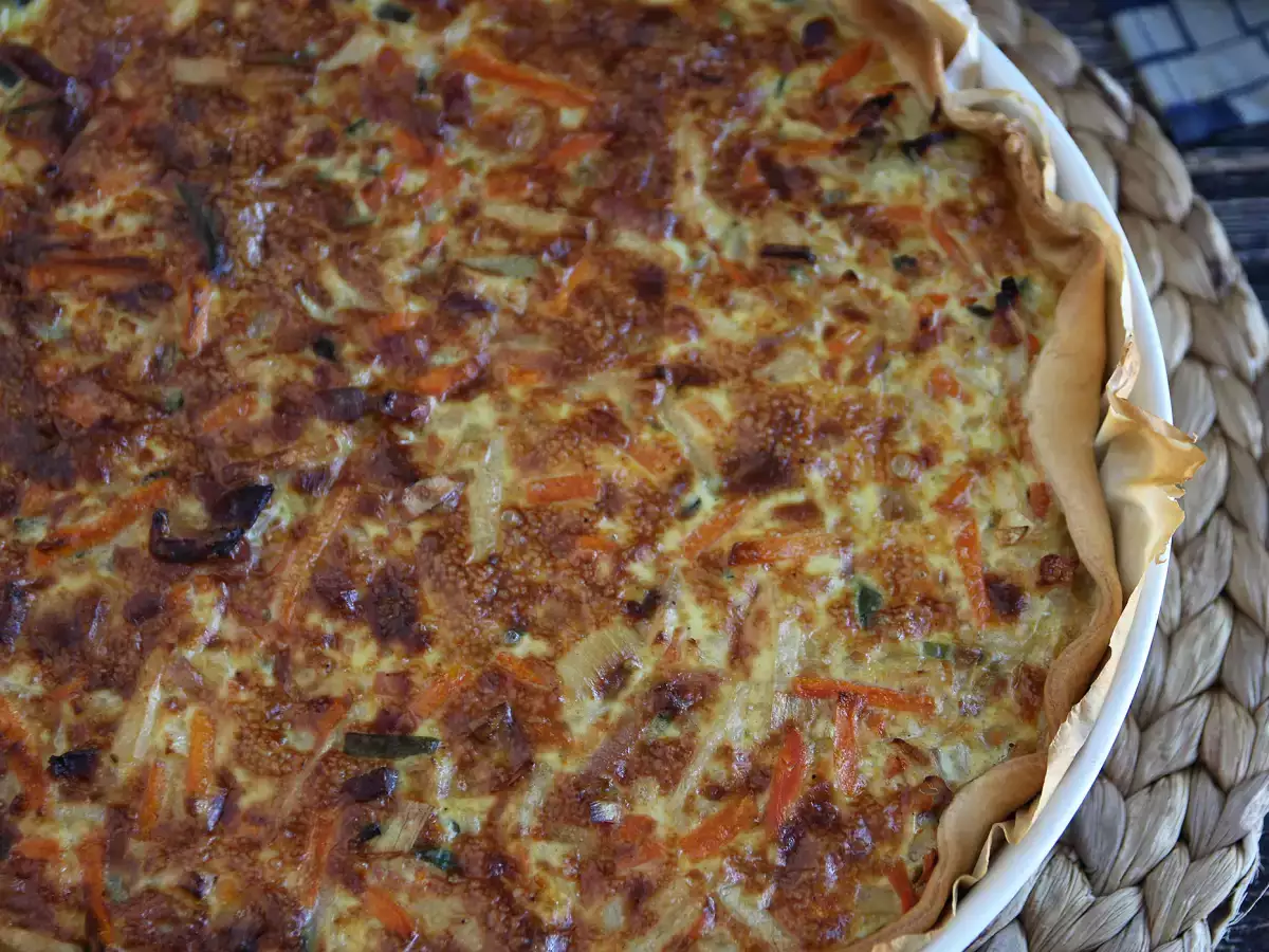 Herkesin Sevdiği Sebzeli ve Bacon’lı Kiş! - fotoğraf 4