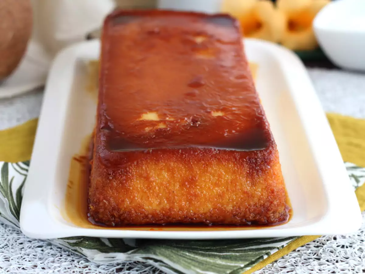 Hindistan Cevizli Flan Tarifi