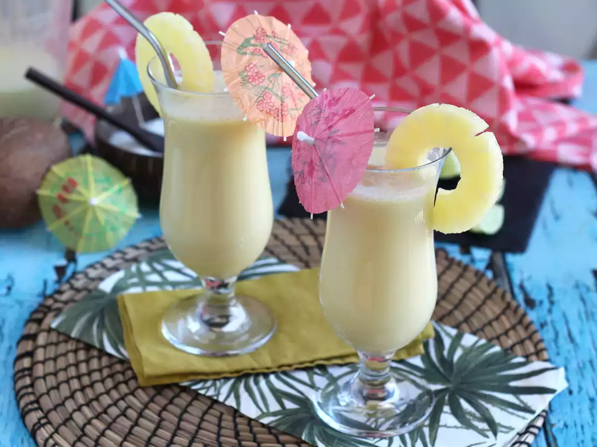 Hızlı alkolsüz piña colada