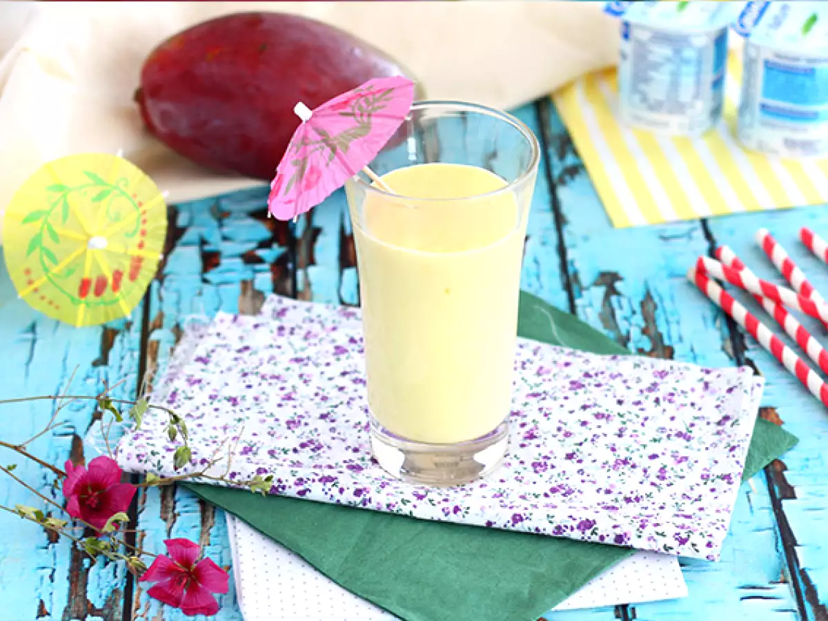 Hızlı mango lassi - fotoğraf 3