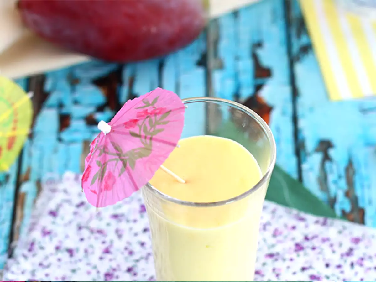Hızlı mango lassi - fotoğraf 4