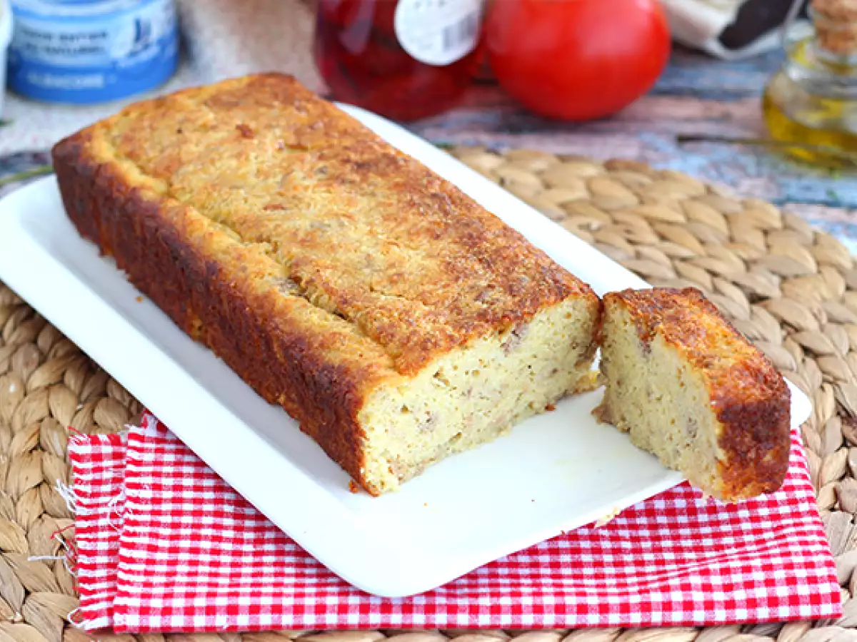 Hızlı ton balıklı kek - fotoğraf 3