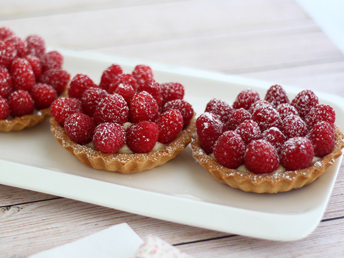 Hızlı ve kolay ahududulu tartöletler - fotoğraf 3