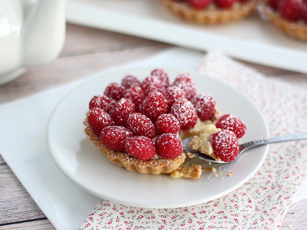 Hızlı ve kolay ahududulu tartöletler - fotoğraf 4