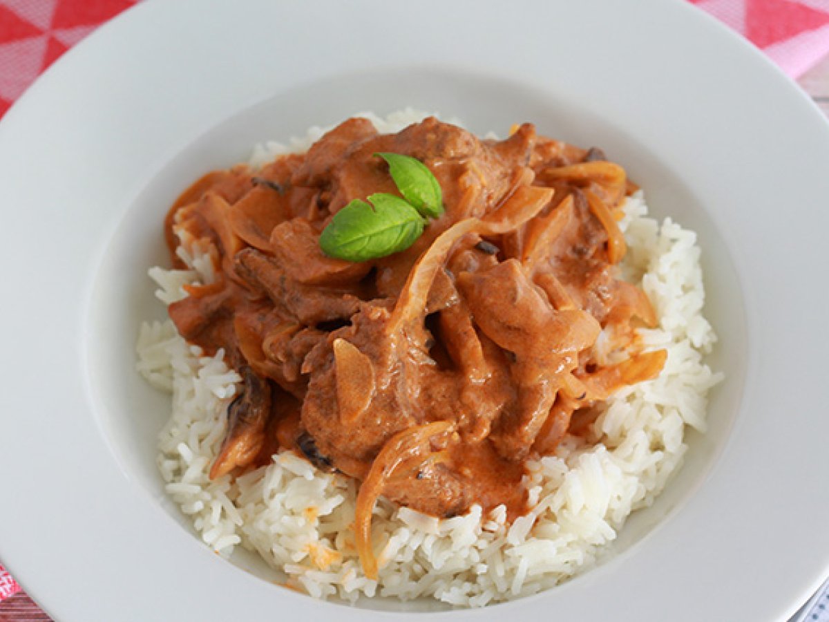Hızlı ve kolay Beef Stroganoff - fotoğraf 2