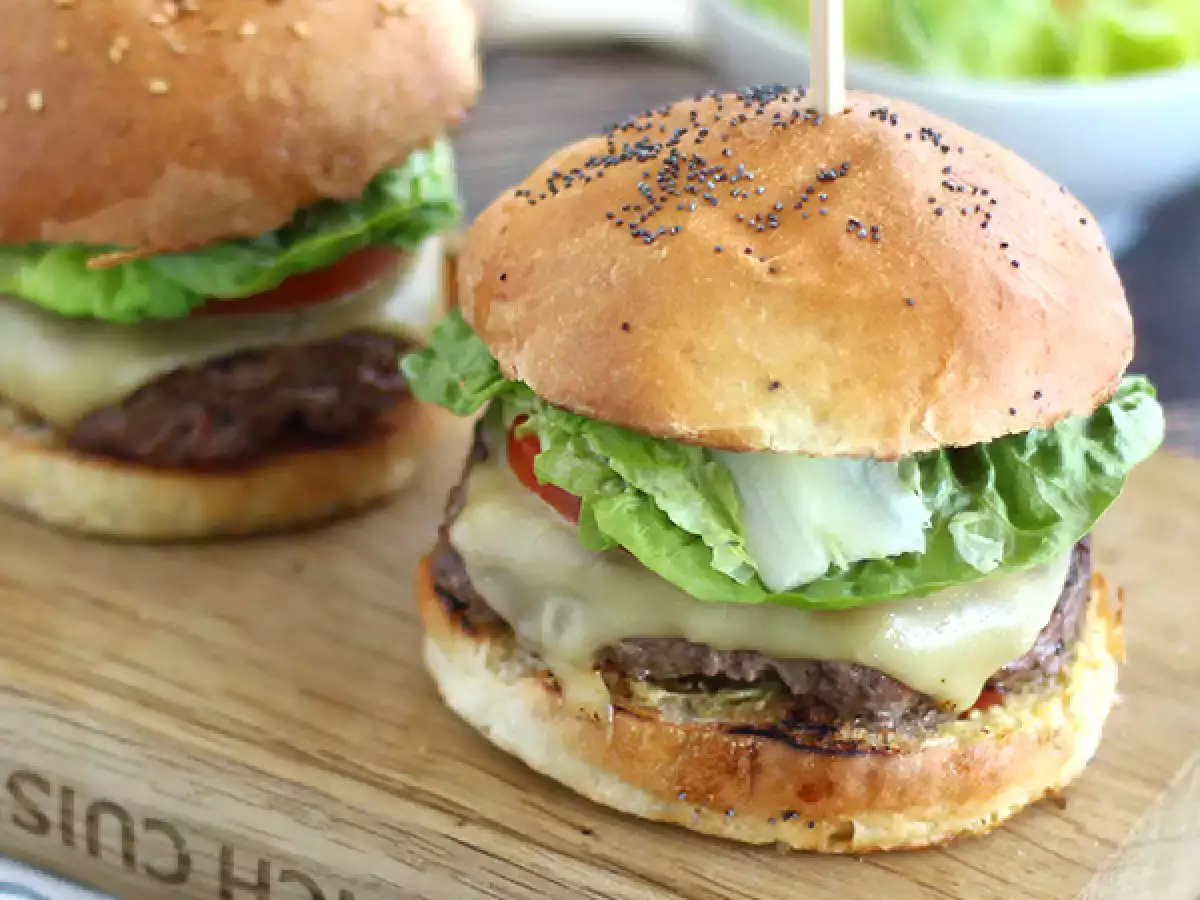 Hızlı ve kolay ev yapımı burger - fotoğraf 2