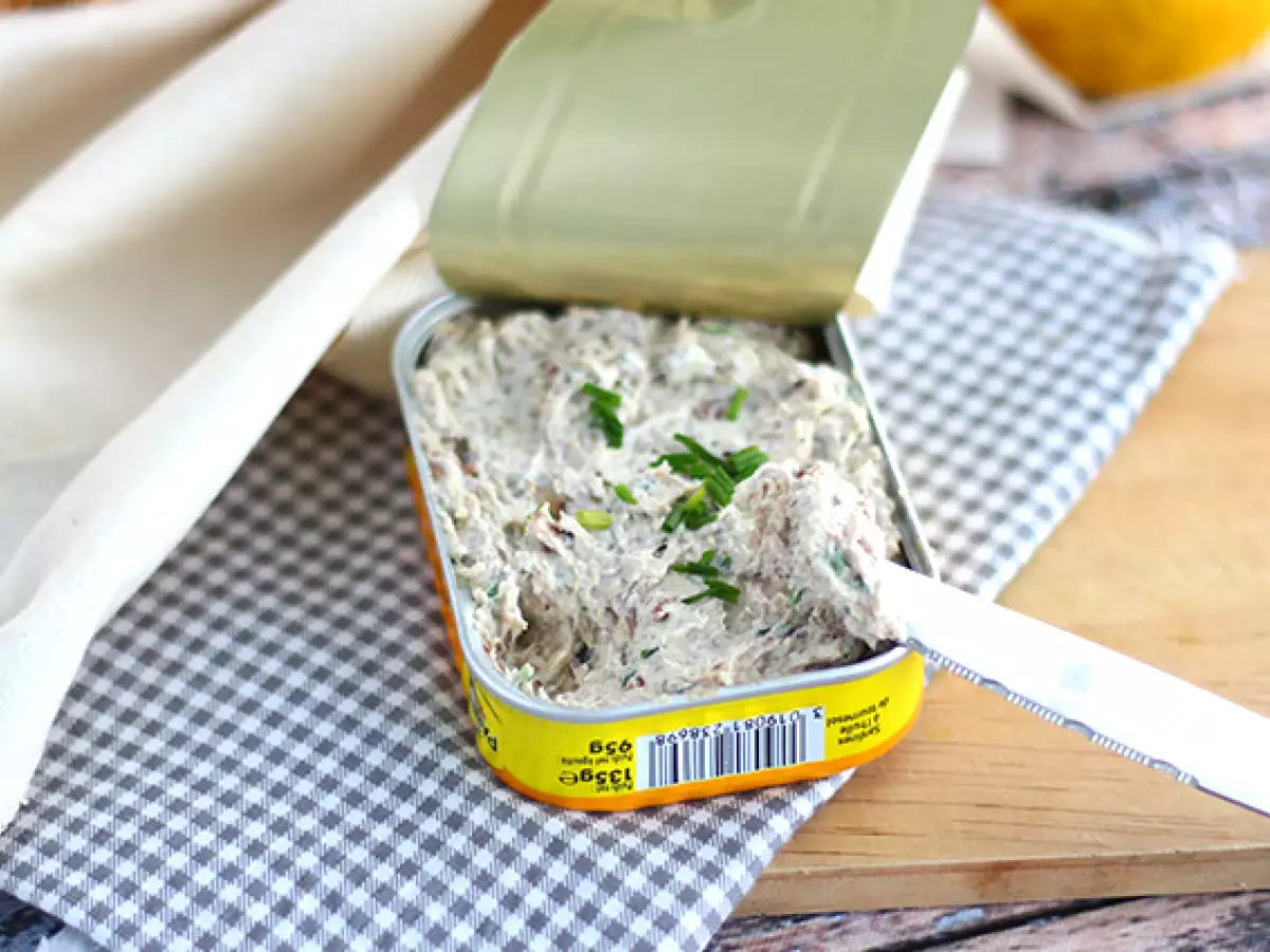 Hızlı ve kolay sardalya rillettes - fotoğraf 4