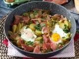 Huevos rotos, patates ve yumurtaya dayalı süper kolay İspanyol tarifi, fotoğraf 2