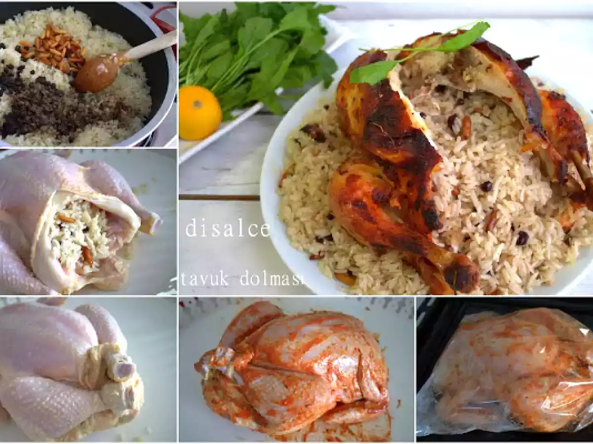 İÇ PİLAVLI TAVUK DOLMASI - fotoğraf 3