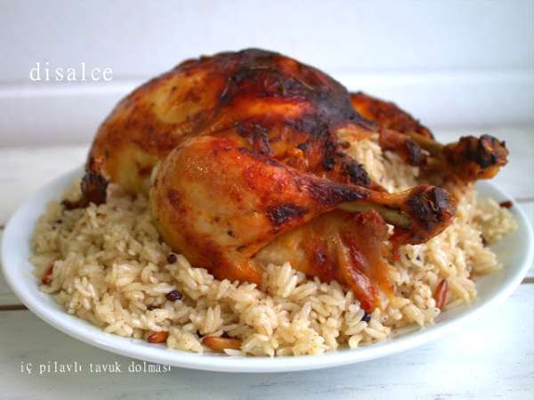 Ic Pilavli Tavuk Dolmasi Tarif Petitchef
